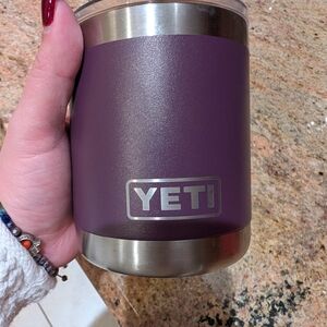 YETI Purple Stainless Steel Tumbler